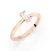 Solitaire Ring 101-10190(0.30)BAQ