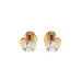 Solitaire Butterfly Earrings 102-10089/2(3.4)