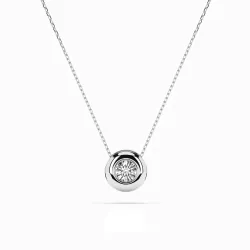 Solitaire Necklace 104-10007(4.0)