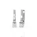 Solitaire Earrings with English Lock 102-10022(3.4)