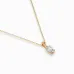 Solitaire Necklace 104-10069(0.30)OV