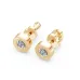Solitaire Butterfly Earrings 102-10050(3.7)