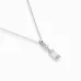 Solitaire Necklace 104-10071/2(0.30)BAQ