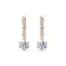 Solitaire Eternity Earrings 102-10144(4.2)
