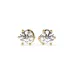 Solitaire Butterfly Earrings 102-10027(4.2)