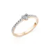 Solitaire Eternity Ring 101-10191(0.30)HRT