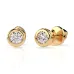 Solitaire Butterfly Earrings 102-10010(3.4)