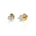Solitaire Butterfly Earrings 102-10025(3.0)