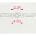 Minimalism Bracelet 105-10008/5(1.4)