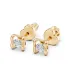 Solitaire Butterfly Earrings 102-10013/2(3.0)