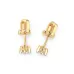 Solitaire Butterfly Earrings 102-10025(3.0)