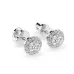 Solitaire Eternity Earrings 102-10095(4.0)