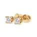 Solitaire Butterfly Earrings 102-10089/2(4.2)