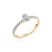 Solitaire Eternity Ring 101-10191(0.30)OV