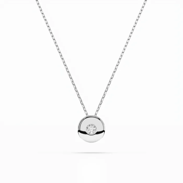 Solitaire Necklace 104-10015(2.2)