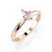 Solitaire Ring 101-10181/1(0.10)MARQUISE