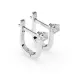 Solitaire Earrings with English Lock 102-10089(3.0)