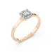 Solitaire Eternity Ring 101-10017/1(3.4)