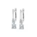 Solitaire Eternity Earrings 102-10143(0.40)PR