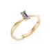 Solitaire Ring 101-10194(0.30)BAQ
