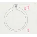Solitaire Ring 101-10021(3.0)