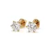 Solitaire Butterfly Earrings 102-10027(4.2)