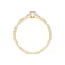 Solitaire Eternity Ring 101-10191(0.30)BAQ