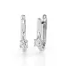 Solitaire Earrings with English Lock 102-10014(3.0)