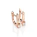 Solitaire Earrings with English Lock 102-10022(3.0)