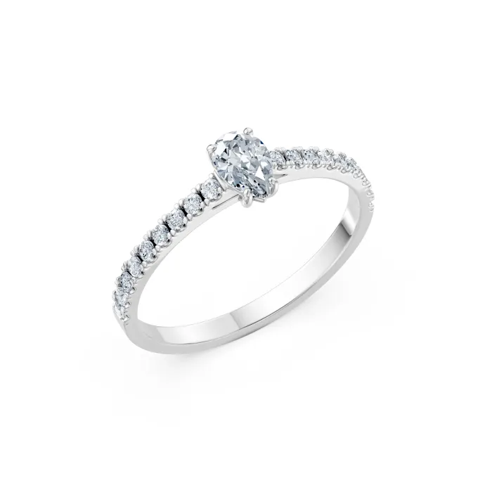 Solitaire Eternity Ring 101-10191(0.30)PAR
