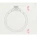 Solitaire Ring 101-10020(3.4)