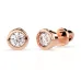 Solitaire Butterfly Earrings 102-10010(3.7)