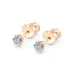 Solitaire Butterfly Earrings 102-10040/1(3.0)