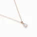 Solitaire Necklace 104-10067(0.30)PAR