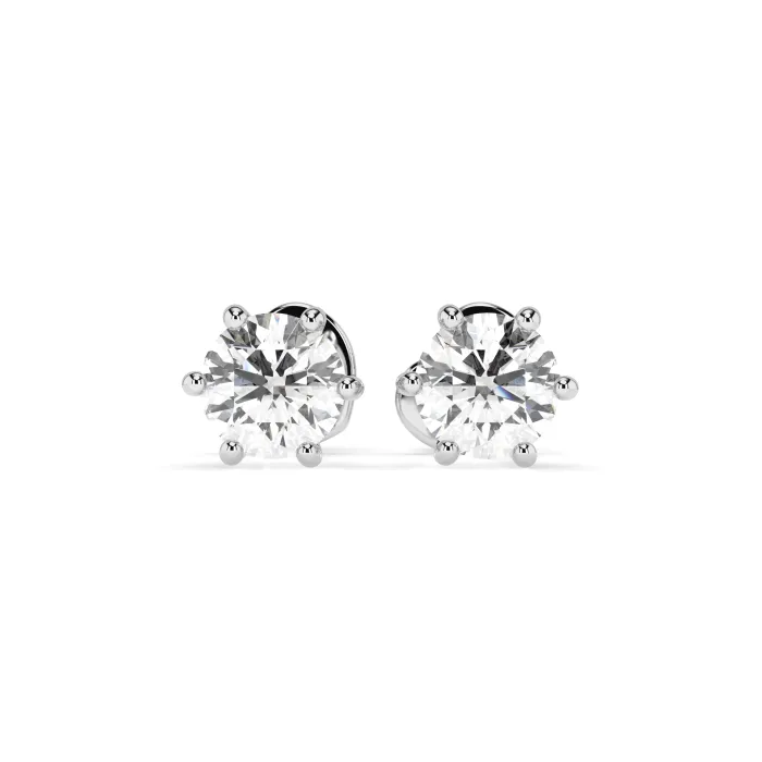 Solitaire Butterfly Earrings 102-10027(4.2)