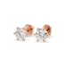 Solitaire Butterfly Earrings 102-10027(4.2)