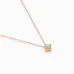 Solitaire Necklace 104-10055(3.0)PR