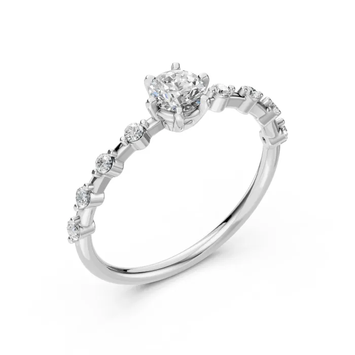 Solitaire Eternity Ring 101-10144(4.7)