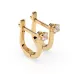 Solitaire Earrings with English Lock 102-10089(3.0)