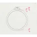 Solitaire Ring 101-10046(3.4)