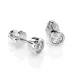 Solitaire Butterfly Earrings 102-10010(3.7)