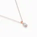 Solitaire Necklace 104-10069(0.30)OV