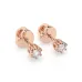 Solitaire Butterfly Earrings 102-10027(2.5)