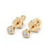 Solitaire Butterfly Earrings 102-10010(2.3)