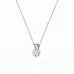 Solitaire Necklace 104-10070(0.30)PR