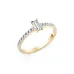 Solitaire Eternity Ring 101-10191(0.30)BAQ