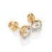 Solitaire Butterfly Earrings 102-10012/1(5.7)