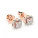 Solitaire Eternity Earrings 102-10115(3.0)PR