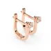 Solitaire Earrings with English Lock 102-10089(3.0)