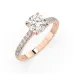 Solitaire Eternity Ring 101-10094(6.5)